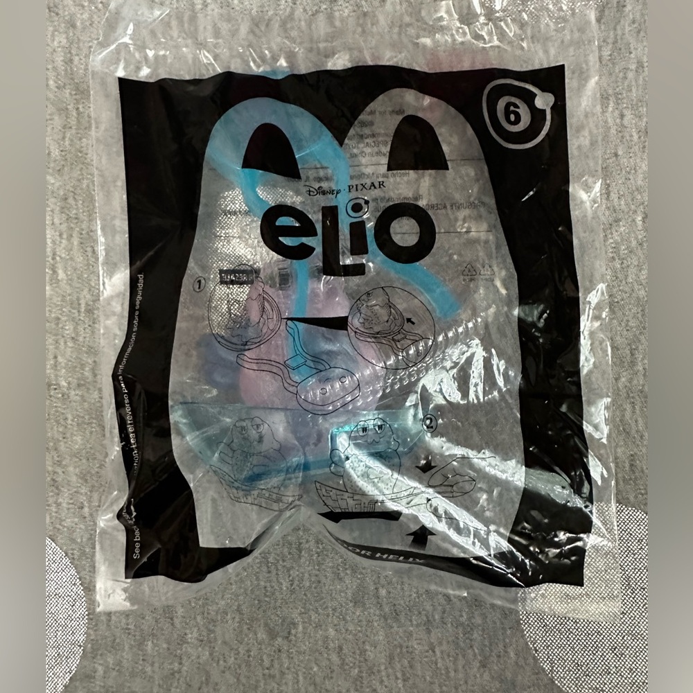 5 for $15! McDonald's Toy Disney Pixar Elio #6 "Ambassador Helix"